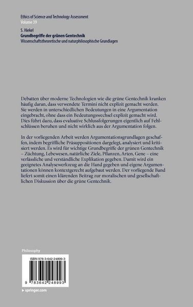 Produktbild: Grundbegriffe der gr&uuml;nen Gentechnik