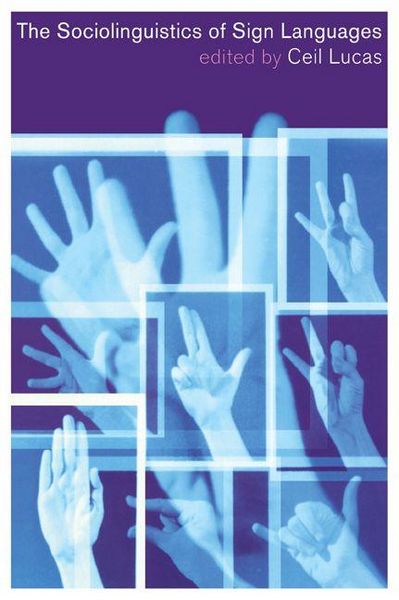 Produktbild: The Sociolinguistics of Sign Languages
