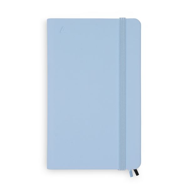 Produktbild: Notizbuch A6 Hardcover French Blue Punktiert, 192 Seiten