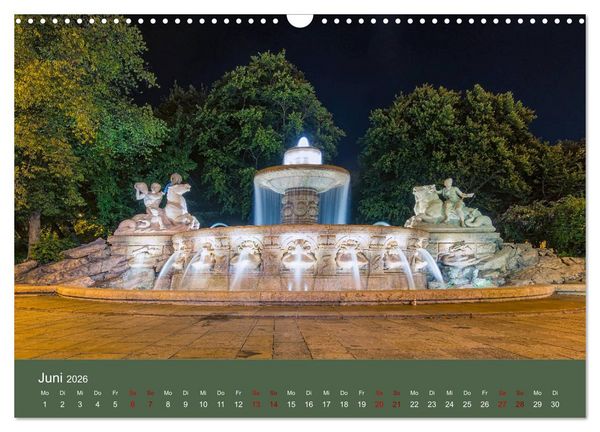 Produktbild: Bezauberndes M&uuml;nchen - Die bayrische Landeshauptstadt und ihr Umland. (Wandkalender 2026 DIN A3 quer), CALVENDO Monatskalender
