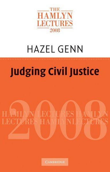 Produktbild: Judging Civil Justice