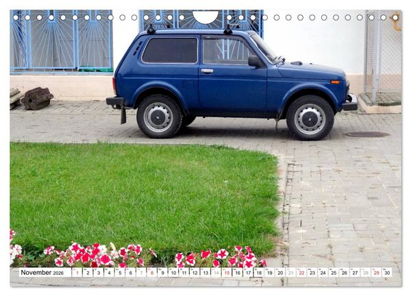 Produktbild: Sowjet-Mobile - Oldtimer der UdSSR (Wandkalender 2026 DIN A4 quer), CALVENDO Monatskalender