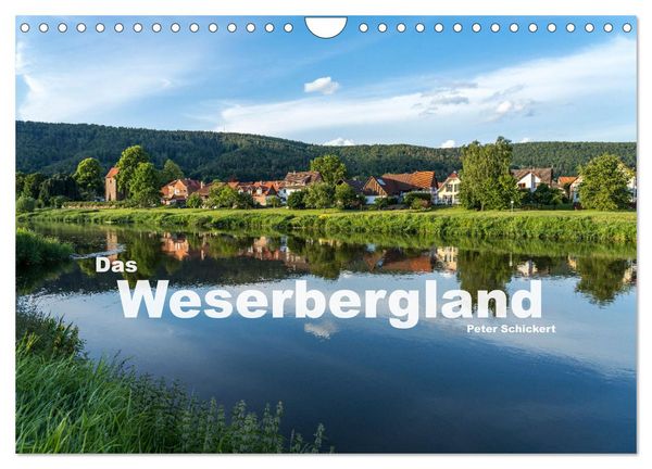 Produktbild: Das Weserbergland (Wandkalender 2026 DIN A4 quer), CALVENDO Monatskalender