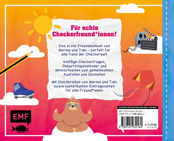 Produktbild: Der ultimative Freundschafts-Check &ndash; Das Freundealbum von Checker Tobi und Checkerin Marina