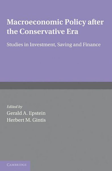Produktbild: Macroeconomic Policy After the Conservative Era