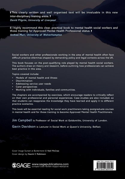 Produktbild: Post-Qualifying Mental Health Social Work Practice
