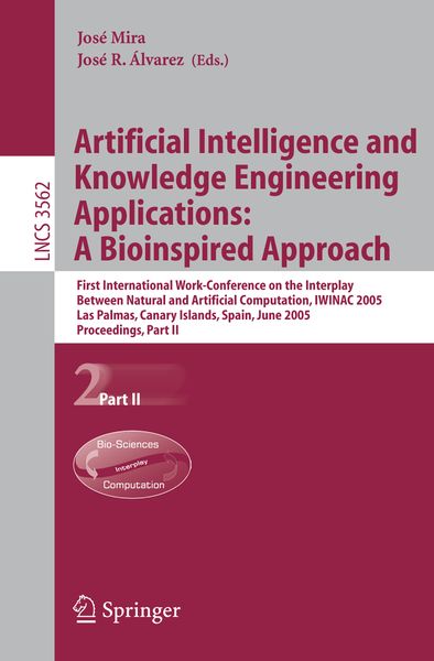 Produktbild: Artificial Intelligence and Knowledge Engineering Applications: A Bioinspired Approach
