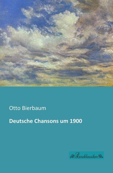 Produktbild: Deutsche Chansons um 1900