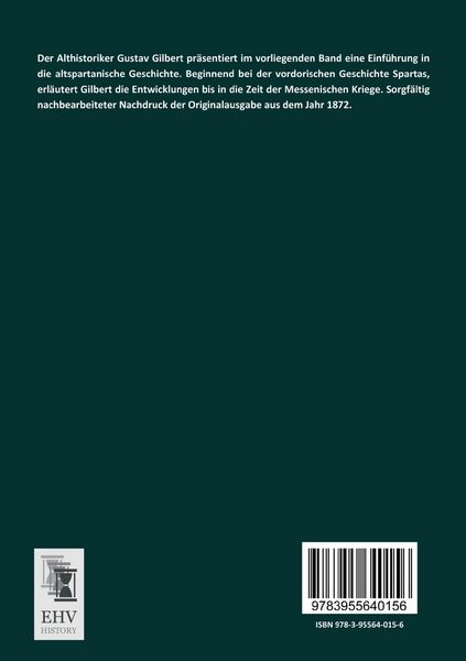 Produktbild: Studien zu altspartanischen Geschichte