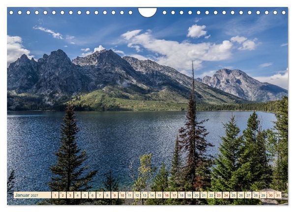 Produktbild: Wyoming, South Dakota Colorado (Wandkalender 2027 DIN A4 quer), CALVENDO Monatskalender