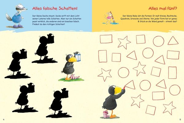 Produktbild: Der kleine Rabe Socke: Fehler finden mit dem kleinen Raben Socke