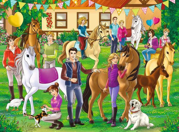Produktbild: Kinderpuzzle 200 XXL Teile - Lissy Activity