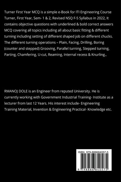 Produktbild: Turner First Year MCQ