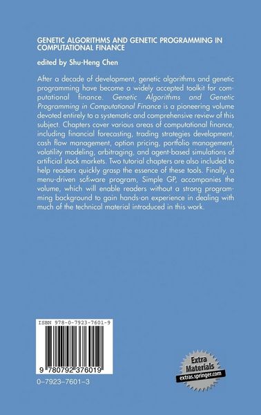 Produktbild: Genetic Algorithms and Genetic Programming in Computational Finance