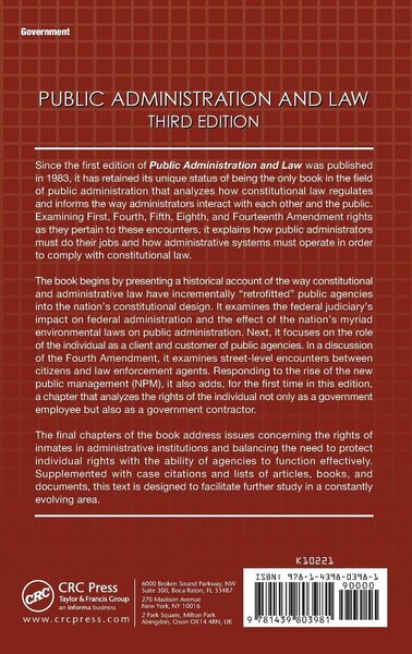 Produktbild: Public Administration and Law