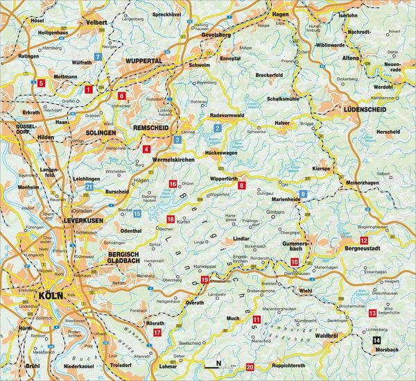 Produktbild: Wander-Geheimtipps Bergisches Land
