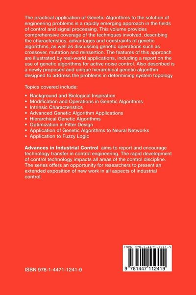 Produktbild: Genetic Algorithms for Control and Signal Processing