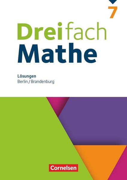 Produktbild: Dreifach Mathe - Berlin und Brandenburg - 7. Schuljahr