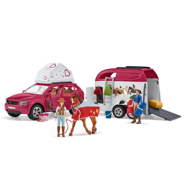 Produktbild: schleich&reg; Horse Club 42535 Abenteuer mit Auto und Pferdeanh&auml;nger