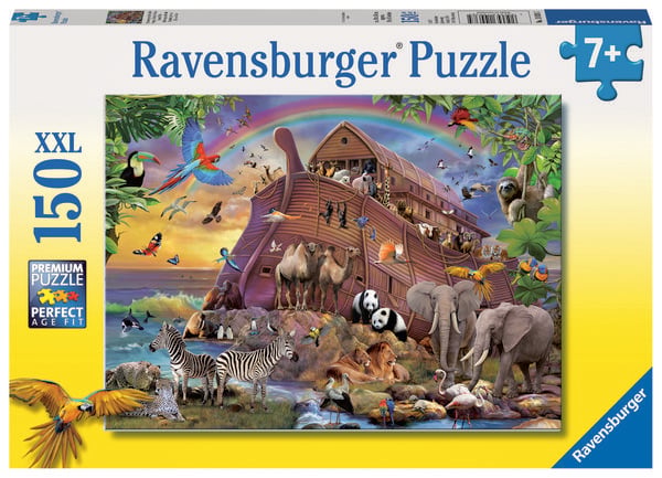 Produktbild: Puzzle Ravensburger Unterwegs mit der Arche 150 Teile XXL