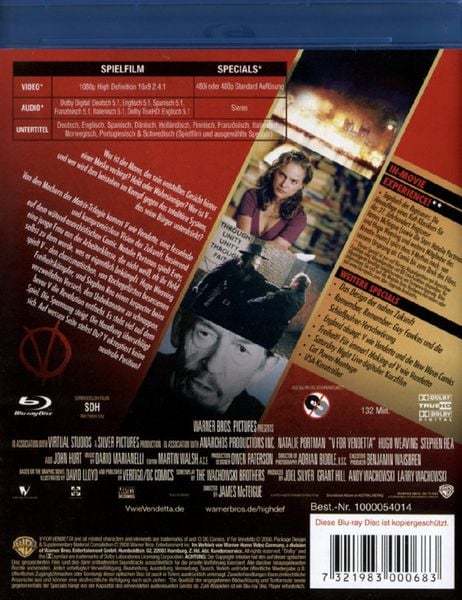 Produktbild: V wie Vendetta