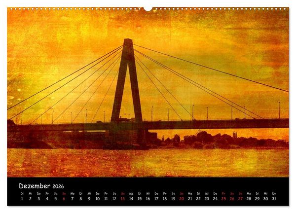 Produktbild: K&ouml;ln (hochwertiger Premium Wandkalender 2026 DIN A2 quer), Kunstdruck in Hochglanz