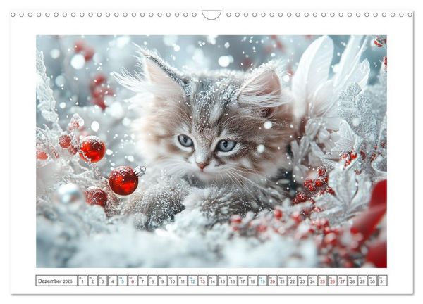 Produktbild: Samtpfoten-Sinfonie (Wandkalender 2026 DIN A3 quer), CALVENDO Monatskalender