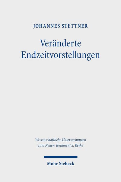 Produktbild: Ver&auml;nderte Endzeitvorstellungen