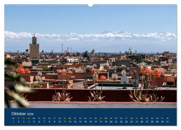 Produktbild: Marokko Traumlandschaften (Wandkalender 2026 DIN A2 quer), CALVENDO Monatskalender
