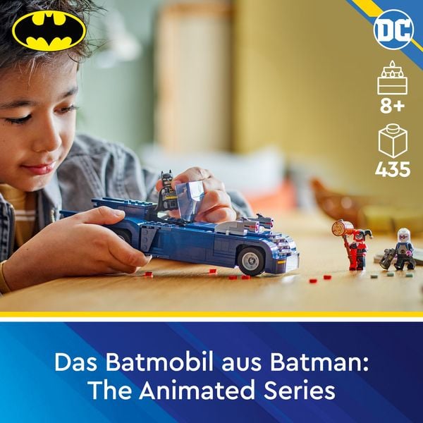 Produktbild: LEGO DC Batman: Batman im Batmobil vs. Harley Quinn und Mr. Freeze 76274