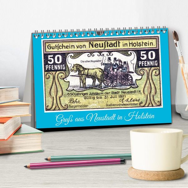 Produktbild: Gru&szlig; aus Neustadt in Holstein (Tischkalender 2026 DIN A5 quer), CALVENDO Monatskalender