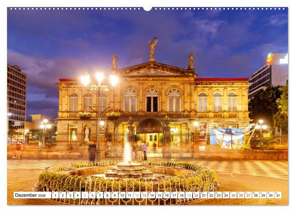 Produktbild: Costa Rica (hochwertiger Premium Wandkalender 2026 DIN A2 quer), Kunstdruck in Hochglanz