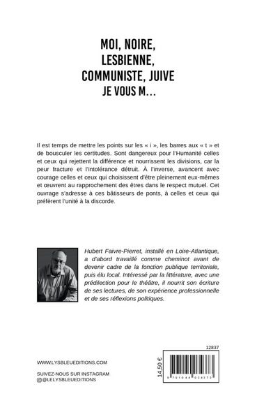 Produktbild: Moi, noire, lesbienne,