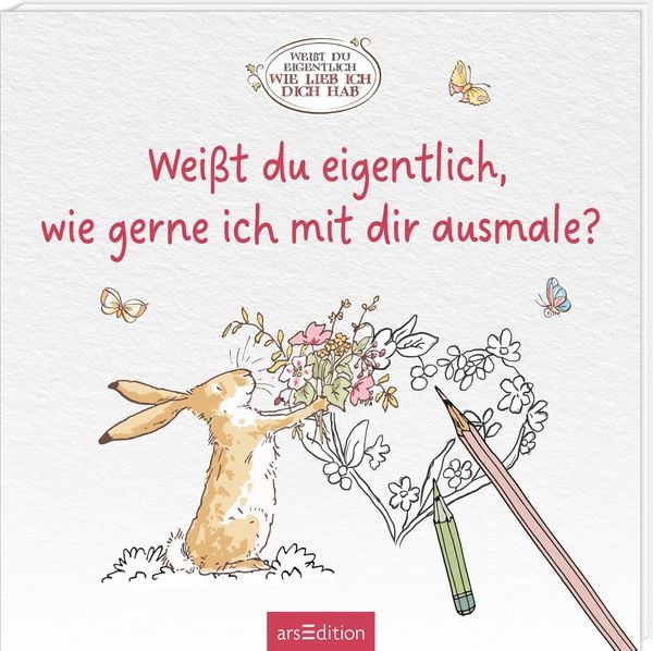 Weißt du eigentlich, wie gerne ich mit dir ausmale?, von , arsedition, 4014489140719