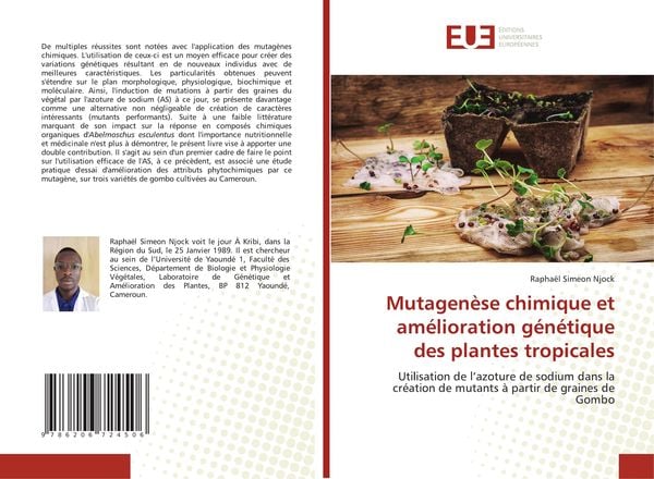 Produktbild: Mutagen&egrave;se chimique et am&eacute;lioration g&eacute;n&eacute;tique des plantes tropicales