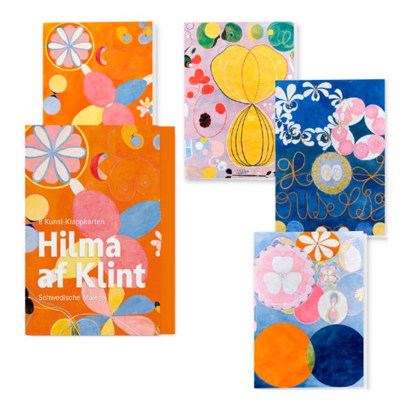 Produktbild: Hilma af Klint &ndash; Acht Kunst-Klappkarten