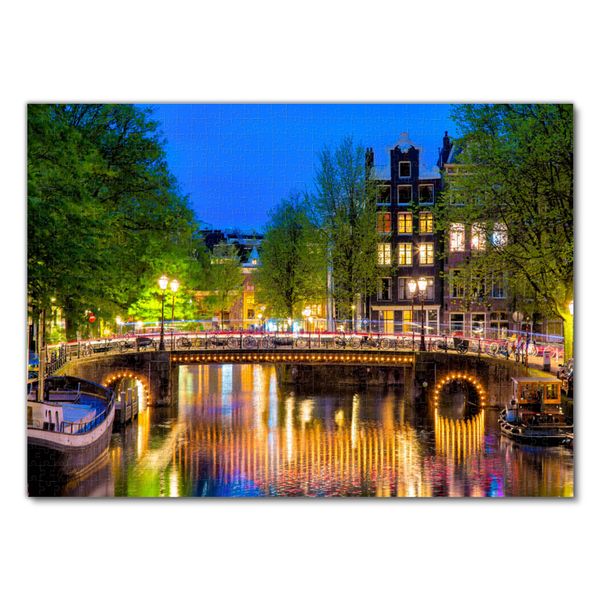 Produktbild: Lais Puzzle Amsterdam 1000 Teile