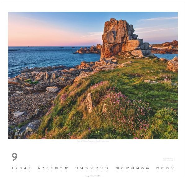 Produktbild: Bretagne Kalender 2027 - St&uuml;rmische Romantik