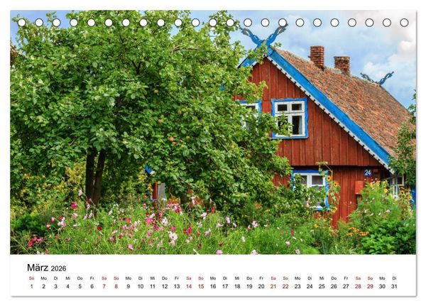 Produktbild: Baltische L&auml;nder (Tischkalender 2026 DIN A5 quer), CALVENDO Monatskalender