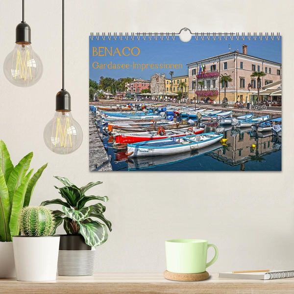 Produktbild: BENACO - Gardasee-Impressionen (Wandkalender 2026 DIN A4 quer), CALVENDO Monatskalender