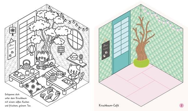 Produktbild: Mein s&uuml;&szlig;es Stickerhaus: Cozy Caf&eacute;s