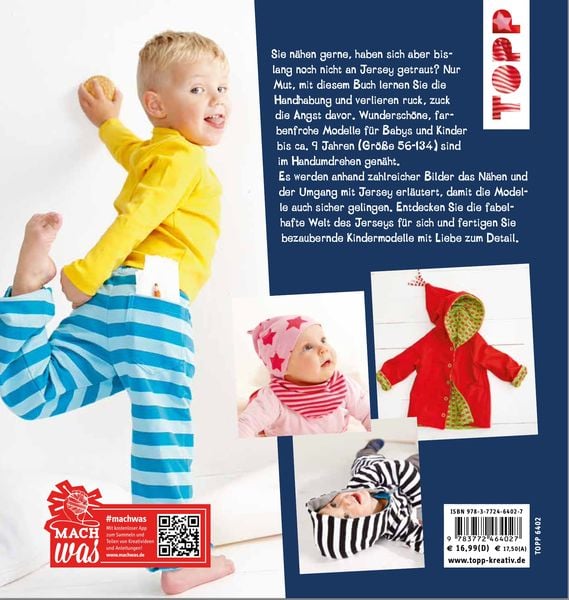 Produktbild: N&auml;hen mit JERSEY - kinderleicht!