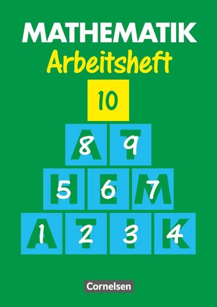 Produktbild: Mathematik 10. Arbeitsheft. Neue Ausgabe f&uuml;r Sonderschulen