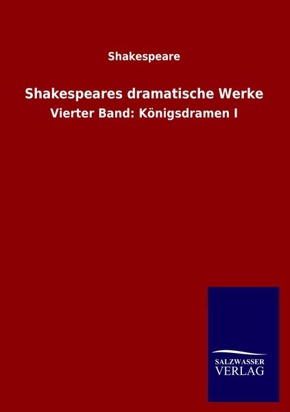 Produktbild: Shakespeares dramatische Werke