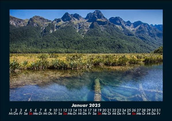 Produktbild: Landschaftskalender 2025 Fotokalender DIN A5