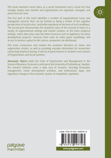 Produktbild: Status and Organizations