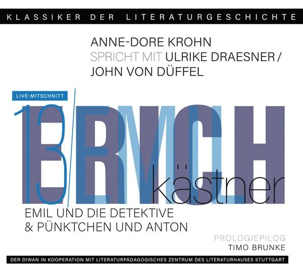 Produktbild: Ein Gespr&auml;ch &uuml;ber Erich E. K&auml;stner &ndash; P&uuml;nktchen und Anton und Emil und die Detektive