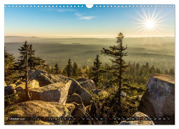 Produktbild: Zauberhaftes Fichtelgebirge (Wandkalender 2026 DIN A3 quer), CALVENDO Monatskalender