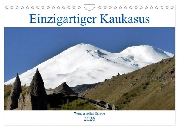 Produktbild: Einzigartiger Kaukasus (Wandkalender 2026 DIN A4 quer), CALVENDO Monatskalender