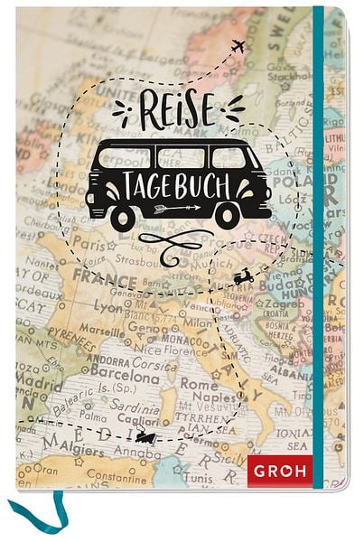 Produktbild: Reisetagebuch (Landkarte)
